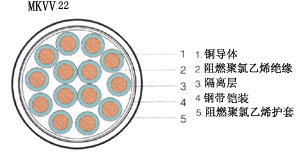 MKYJV，MKYJVP，MKYJV22煤礦用控制電纜 第2張